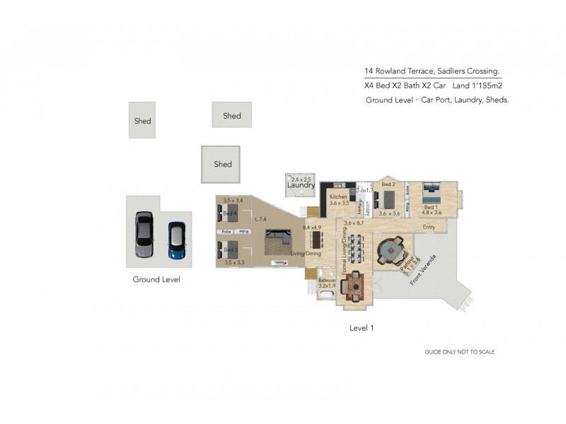 14 Rowland Terrace, Coalfalls QLD 4305 Floorplan
