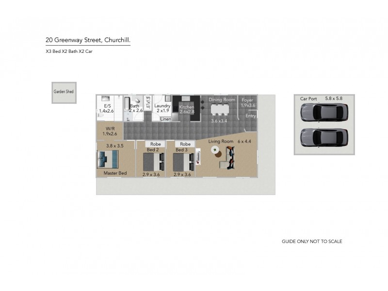 20 Greenway Street, Churchill QLD 4305 Floorplan