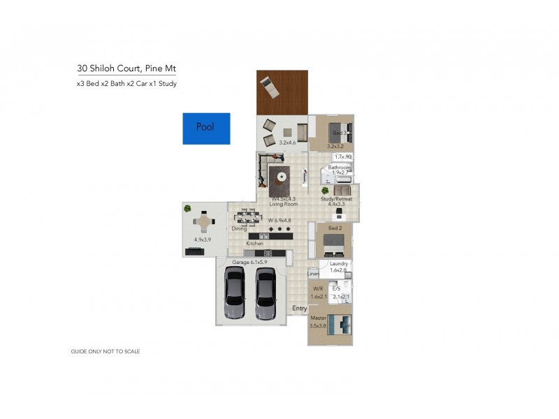 30 Shiloh Court, Pine Mountain QLD 4306 Floorplan