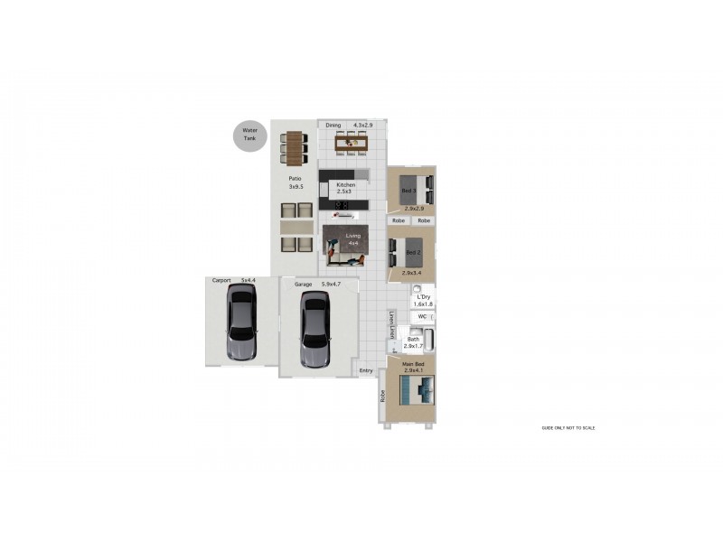 19 Highmead Drive, Brassall QLD 4305 Floorplan