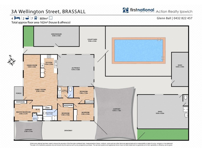 3A Wellington Street, Brassall QLD 4305 Floorplan