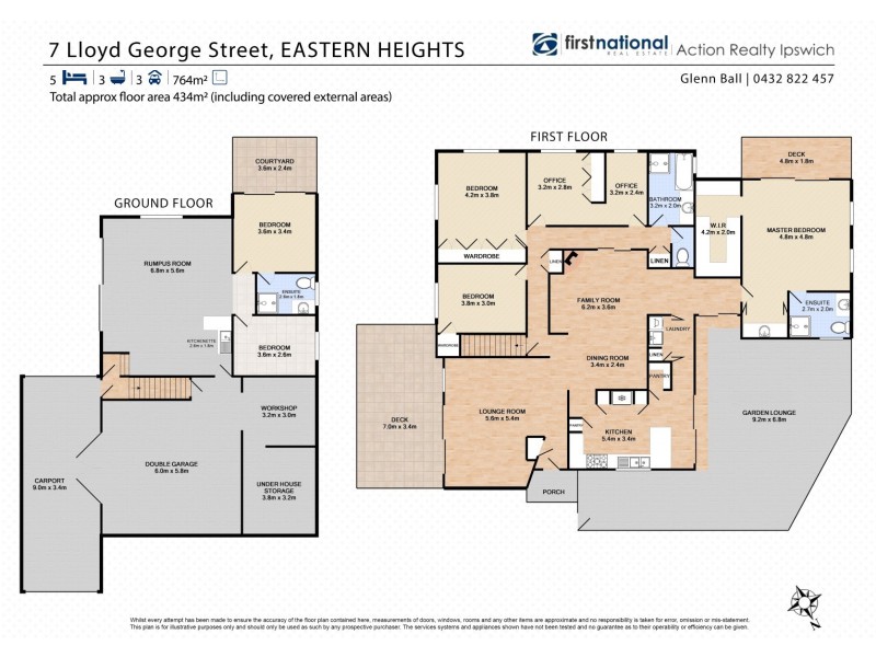 7 Lloyd George Street, Eastern Heights QLD 4305 Floorplan
