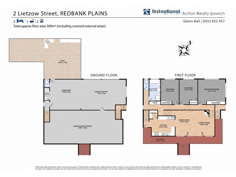 4 Lietzow Street, Redbank Plains QLD 4301 Floorplan