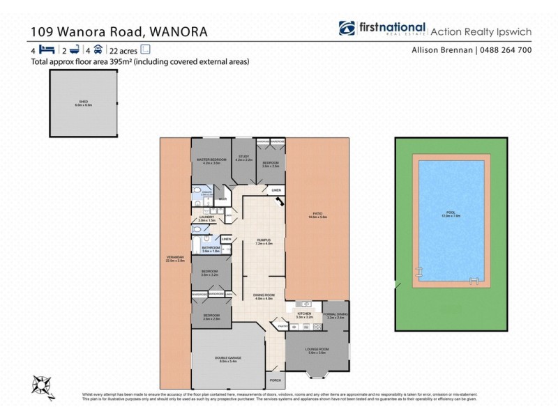 109 Wanora Road, Wanora QLD 4306 Floorplan