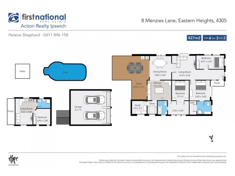 8 Menzies Lane, Eastern Heights QLD 4305 Floorplan
