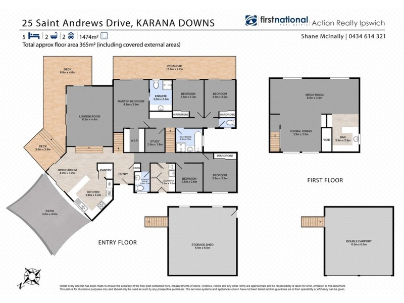 25 St Andrews Drive, Karana Downs QLD 4306 Floorplan