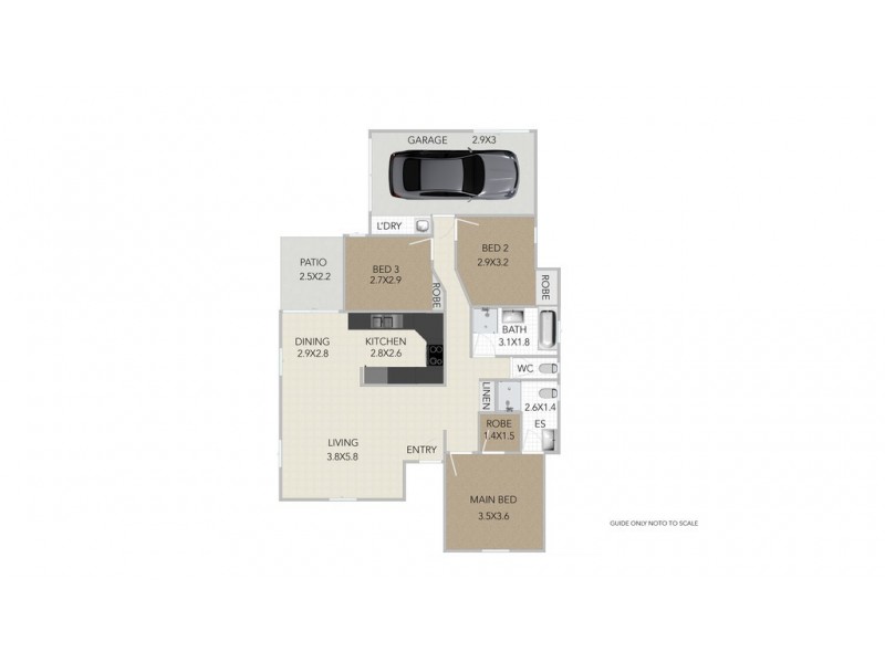 1/8 Phoenix Court, Churchill QLD 4305 Floorplan