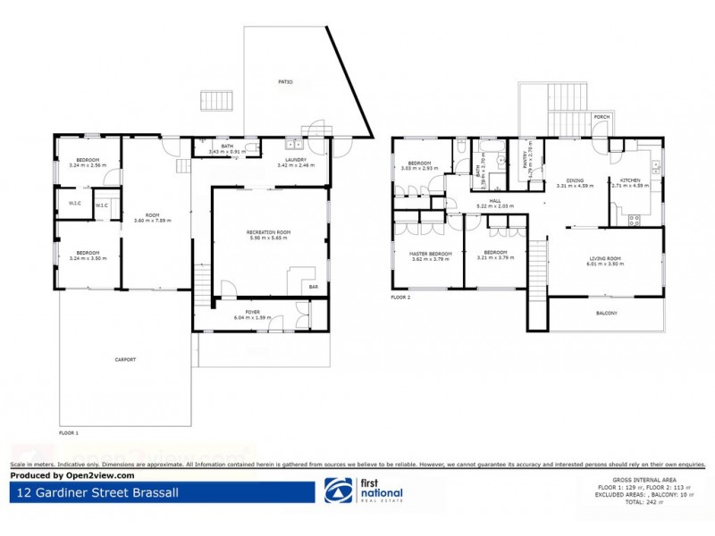 12 Gardiner Street, Brassall QLD 4305 Floorplan