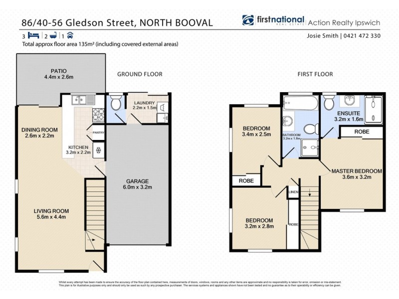 86/40-56 Gledson Street, North Booval QLD 4304 Floorplan