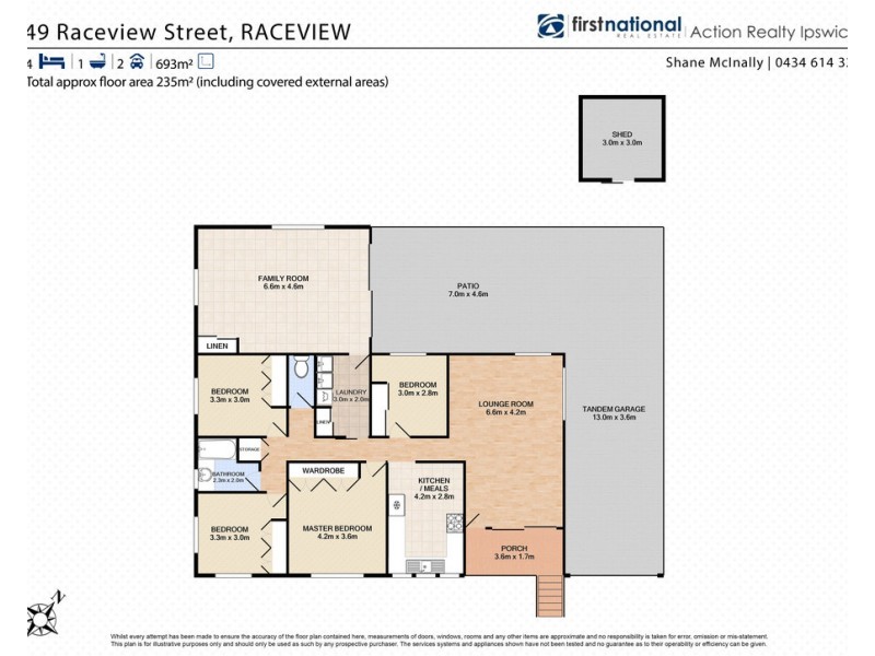 49 Raceview Street, Eastern Heights QLD 4305 Floorplan