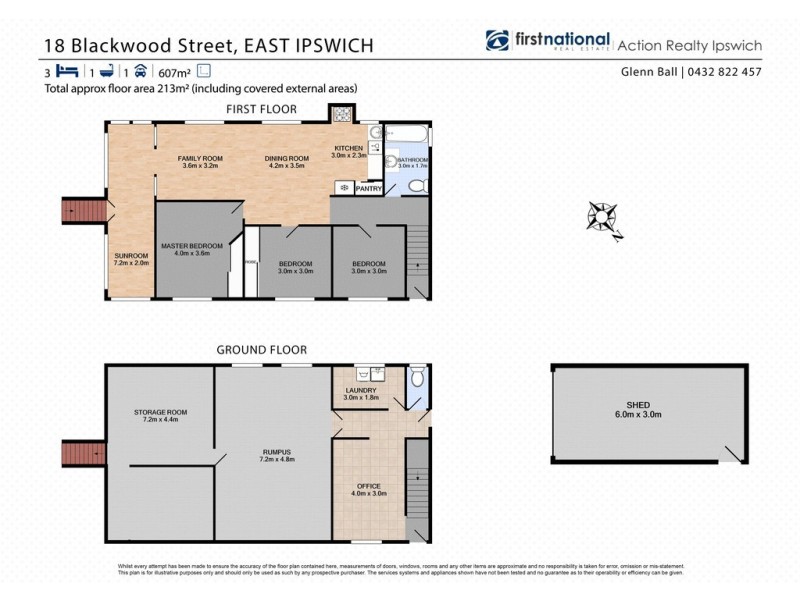 18 Blackwood Street, East Ipswich QLD 4305 Floorplan