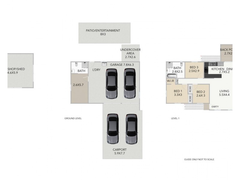 1 Madden Street, Silkstone QLD 4304 Floorplan