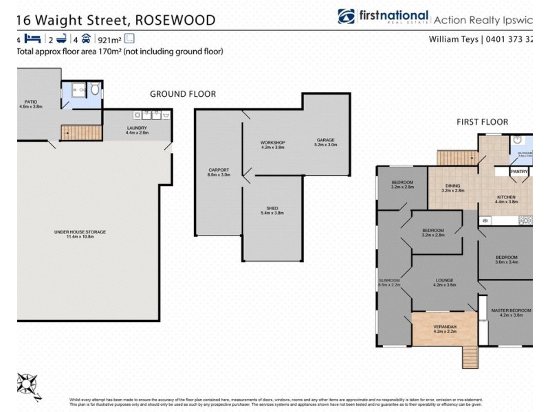 16 Waight Street, Rosewood QLD 4340 Floorplan