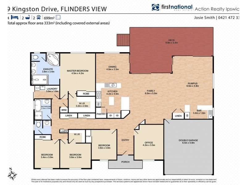 9 Kingston Drive, Flinders View QLD 4305 Floorplan