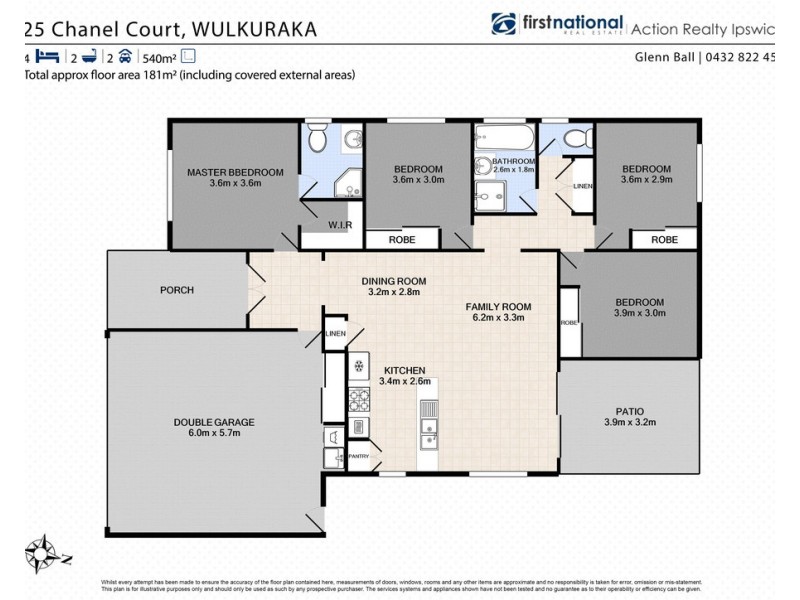 25 Chanel Court, Wulkuraka QLD 4305 Floorplan