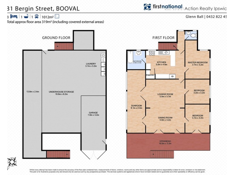 31 Bergin Street, Booval QLD 4304 Floorplan