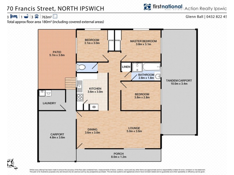 70 Francis Street, North Ipswich QLD 4305 Floorplan