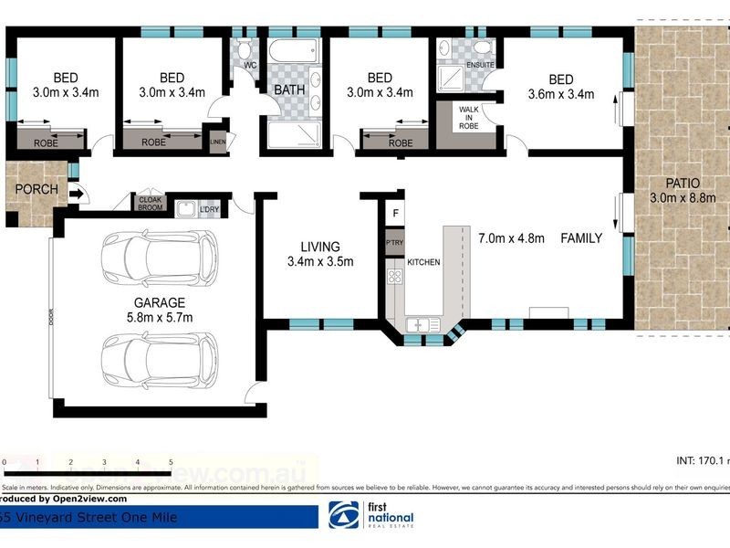 65 Vineyard Street, One Mile QLD 4305 Floorplan