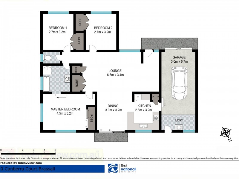 10 Canberra Court, Brassall QLD 4305 Floorplan