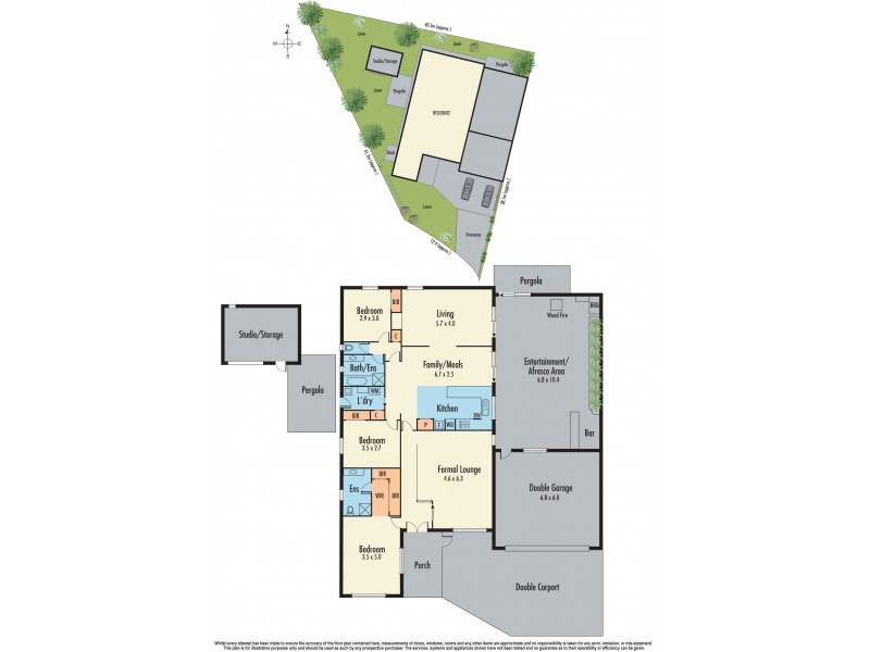 3 Affra Place, Hampton Park VIC 3976 Floorplan