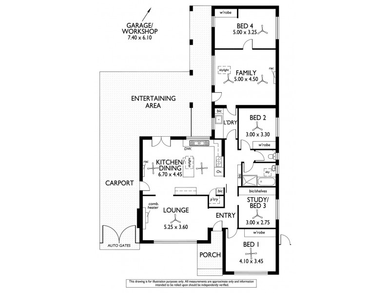 12 Barnes Avenue, Marleston SA 5033 Floorplan