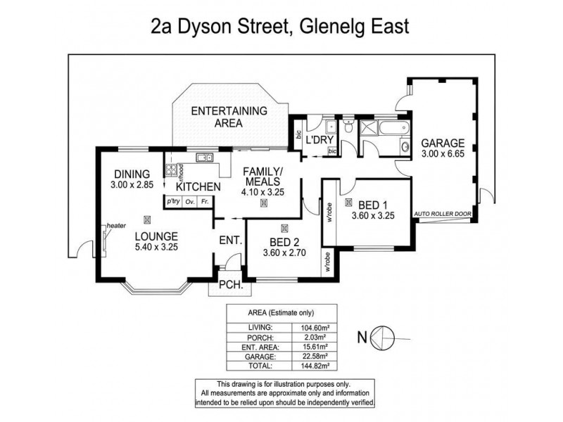 2A Dyson Street, Glenelg East SA 5045 Floorplan