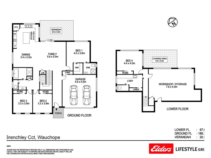 5 Brenchley Circuit, Wauchope NSW 2446 Floorplan