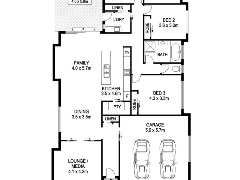 13 Tarragon Drive, Yippin Creek NSW 2446 Floorplan