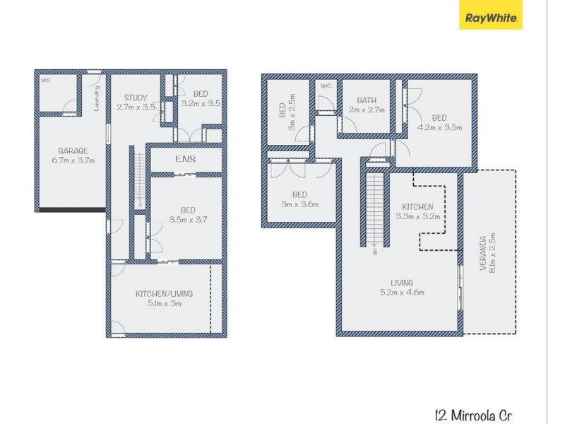12 Mirroola Crescent, Toormina NSW 2452 Floorplan