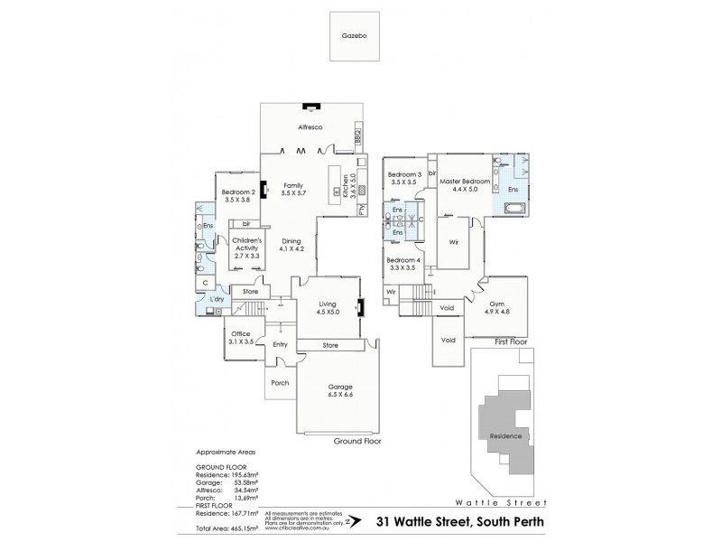 31 Wattle Street, South Perth WA 6151 Floorplan