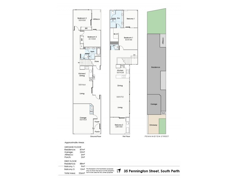35 Pennington Street, South Perth WA 6151 Floorplan