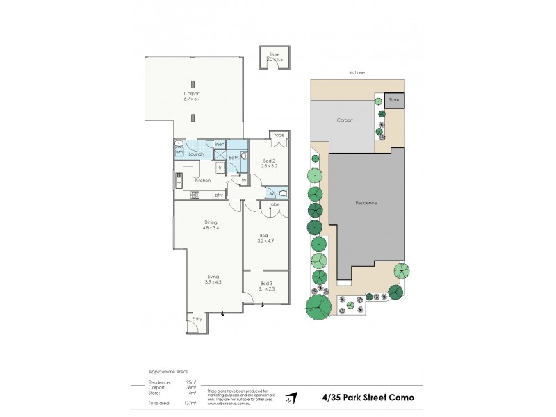 4/35 Park Street, Como WA 6152 Floorplan