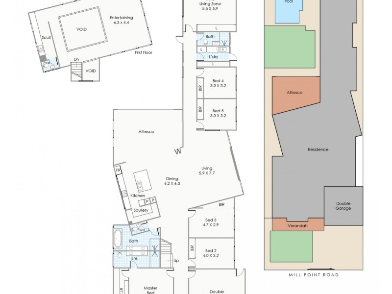 322 Mill Point Road, South Perth WA 6151 Floorplan