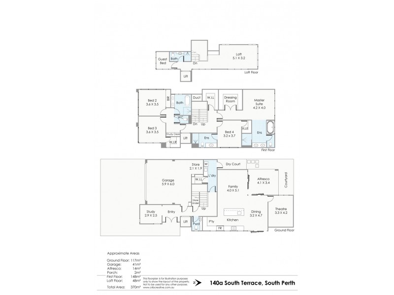 140A South Terrace, South Perth WA 6151 Floorplan