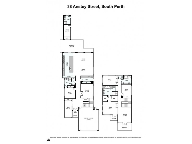 38 Anstey Street, South Perth WA 6151 Floorplan
