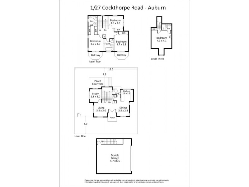 27 Cockthorpe Road, Auburn NSW 2144 Floorplan
