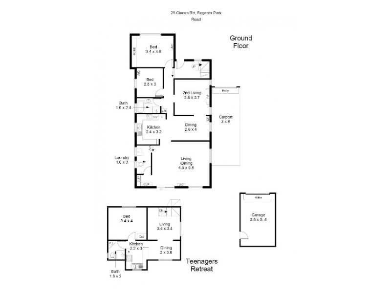 28 Clucas Road, Regents Park NSW 2143 Floorplan