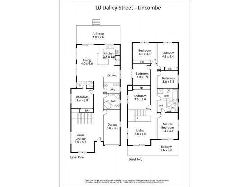 10 Dalley Street, Lidcombe NSW 2141 Floorplan