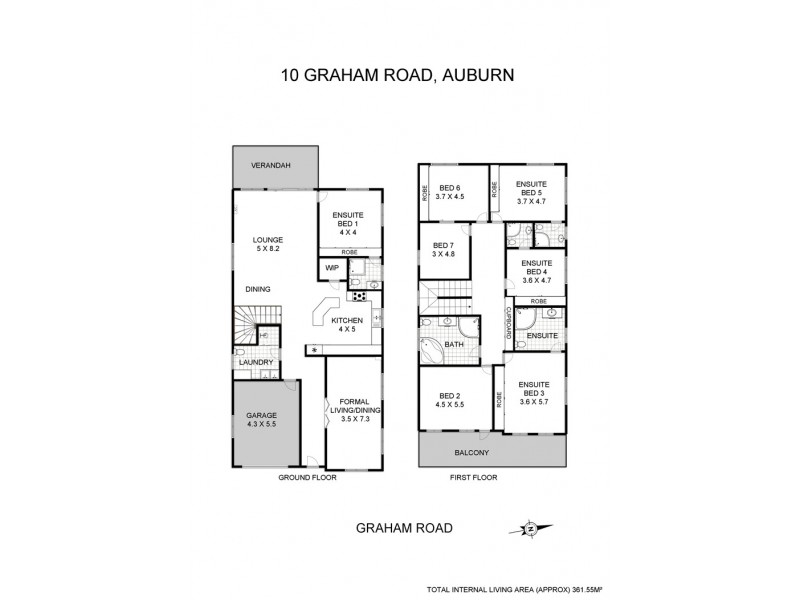 10 Graham Street, Auburn NSW 2144 Floorplan