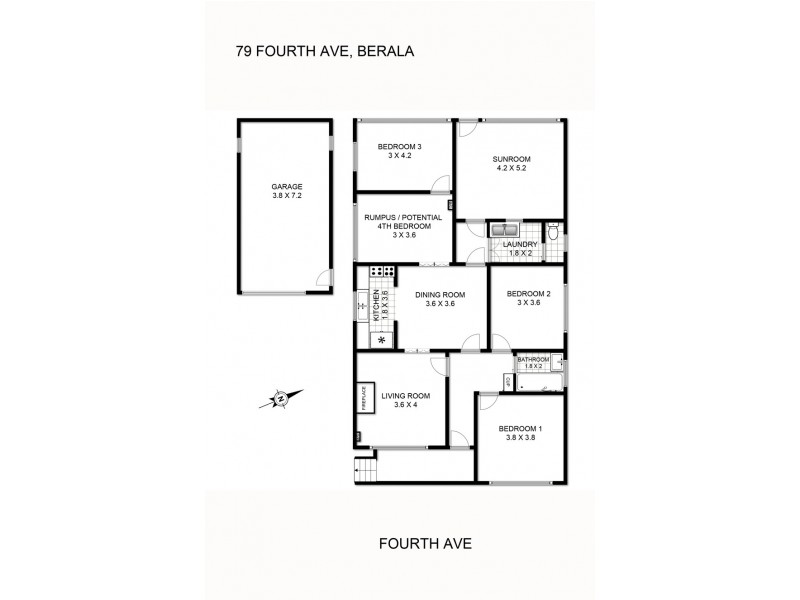 79 Fourth Avenue, Berala NSW 2141 Floorplan