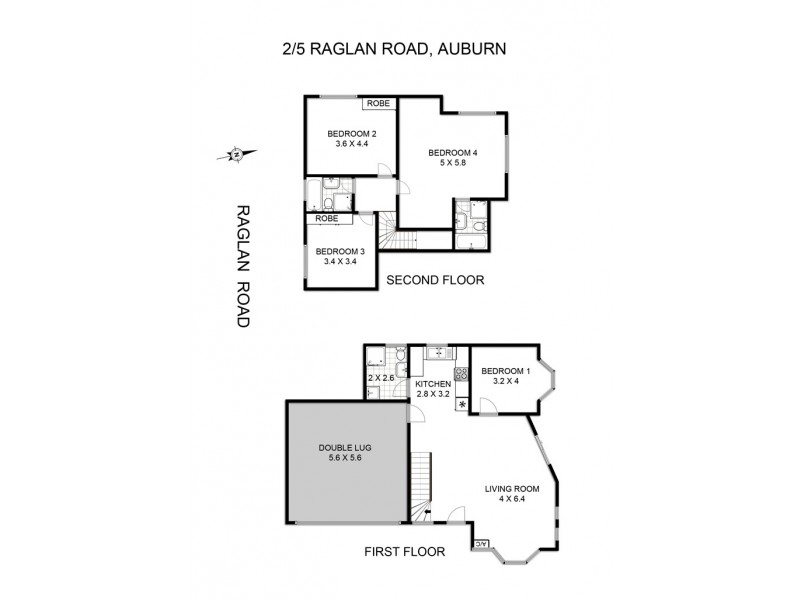 2/5 Raglan Rd, Auburn NSW 2144 Floorplan
