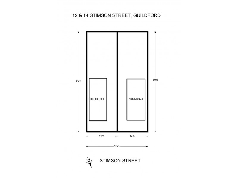 12 & 14 Stimson Street, Guildford NSW 2161 Floorplan