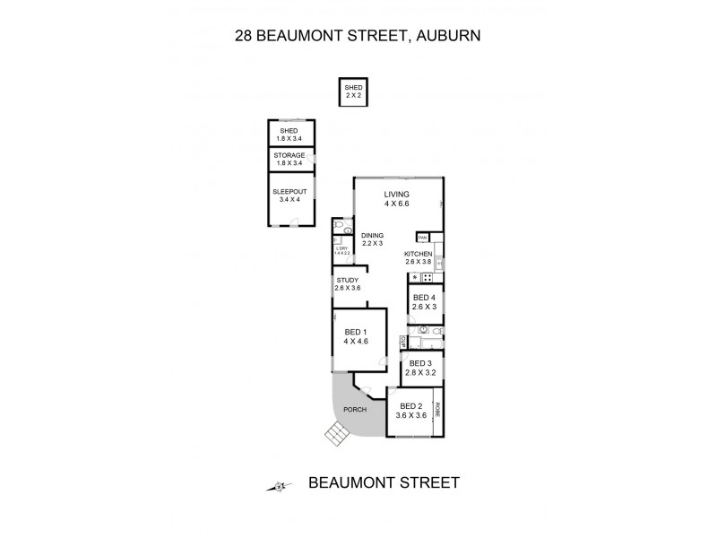 28 Beaumont Street, Auburn NSW 2144 Floorplan