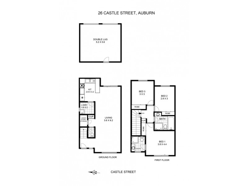 26 Castle Street, Auburn NSW 2144 Floorplan