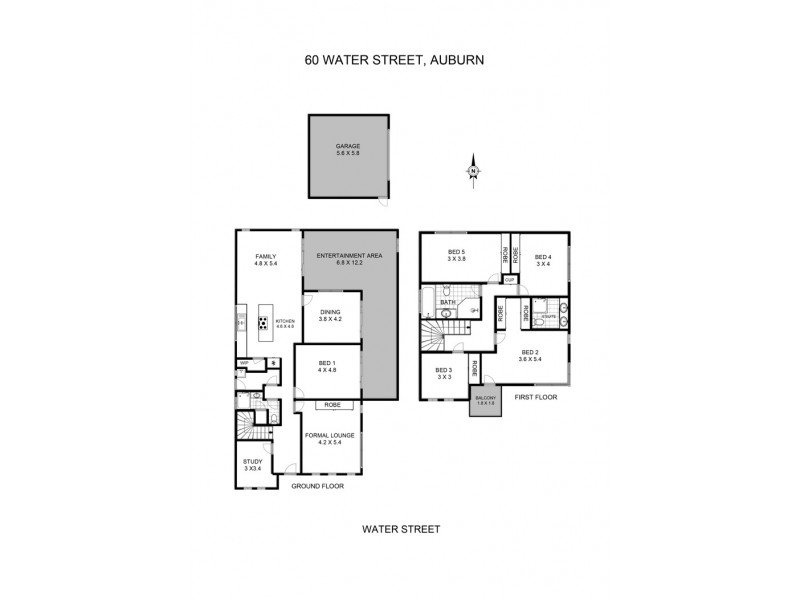 60 Water Street, Auburn NSW 2144 Floorplan