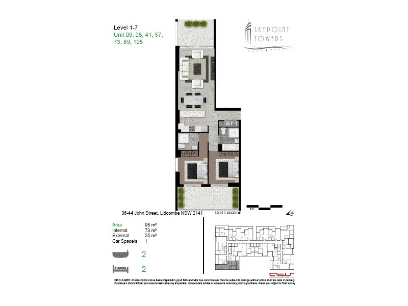 36-44 John Street, Lidcombe NSW 2141 Floorplan