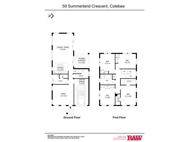 59 Summerland Crescent, Colebee NSW 2761 Floorplan