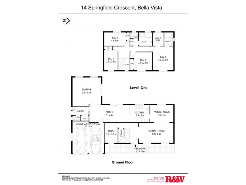 14 Springfield Crescent, Bella Vista NSW 2153 Floorplan