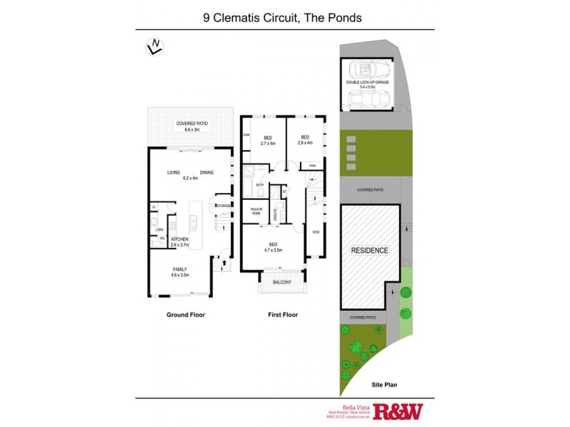 9 Clematis Circuit, The Ponds NSW 2769 Floorplan