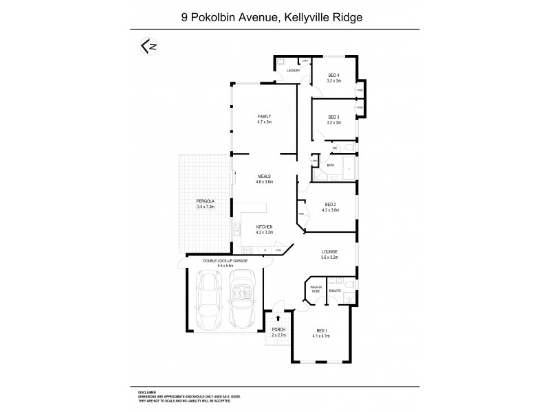 9 Pokolbin Avenue, Kellyville Ridge NSW 2155 Floorplan